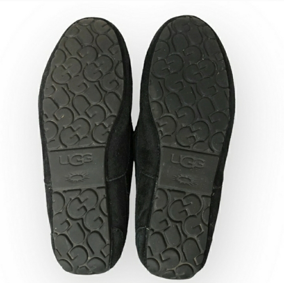 UGG Alder Faux Shearling Lined Suede Slipper (Men)EUC!